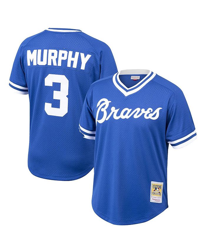 Men's Atlanta Braves Dale Murphy Mitchell & Ness Royal Cooperstown