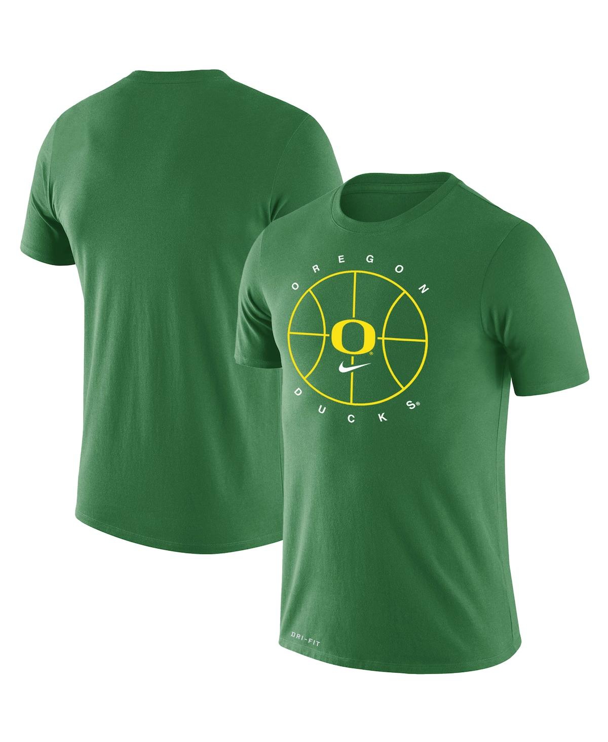 Men's Nike Green Oregon Ducks Basketball Icon Legend Performance T-shirt