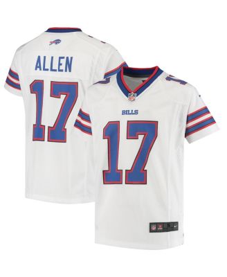 Josh Allen Signed Buffalo Bills Nike Screenprint Replica Jersey Beckett Coa