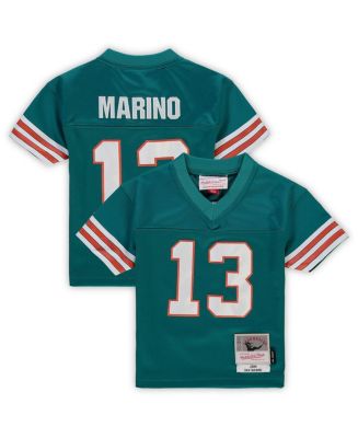 Toddler Boys and Girls Mitchell Ness Dan Marino Aqua Miami Dolphins 1984 Retired Legacy Jersey Macy s