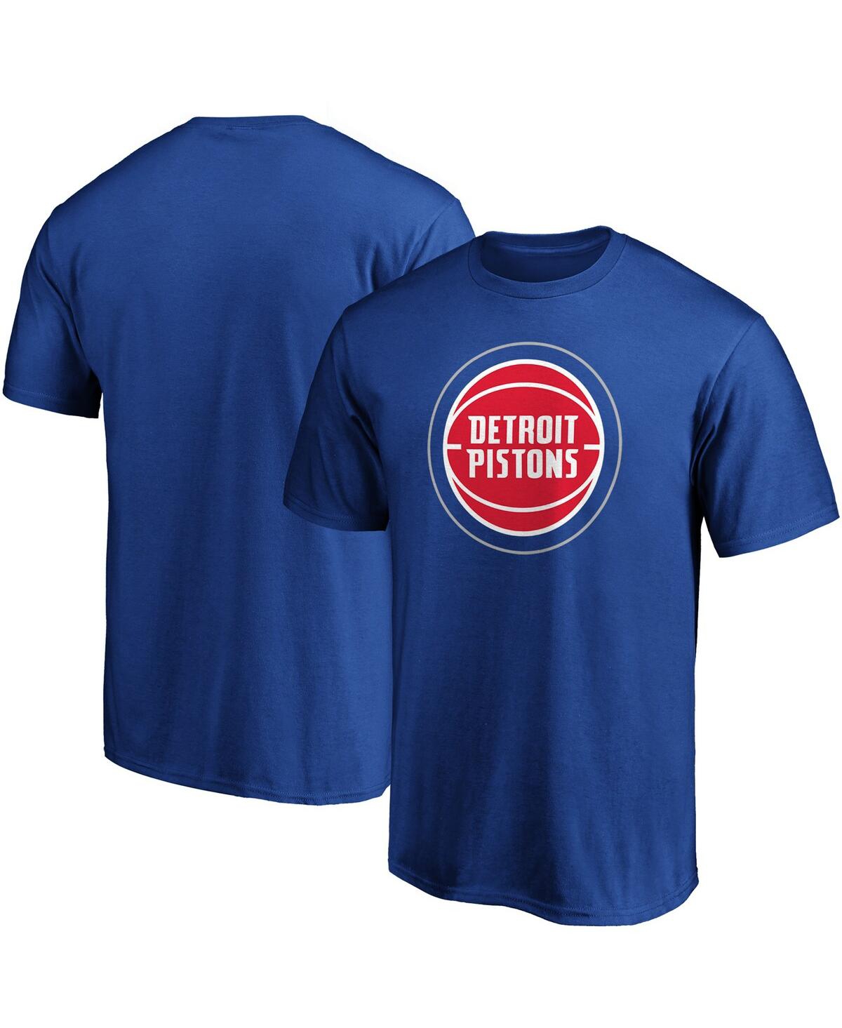 Men's FanaticsDetroit Pistons Primary Team Logo T-shirt - Blue