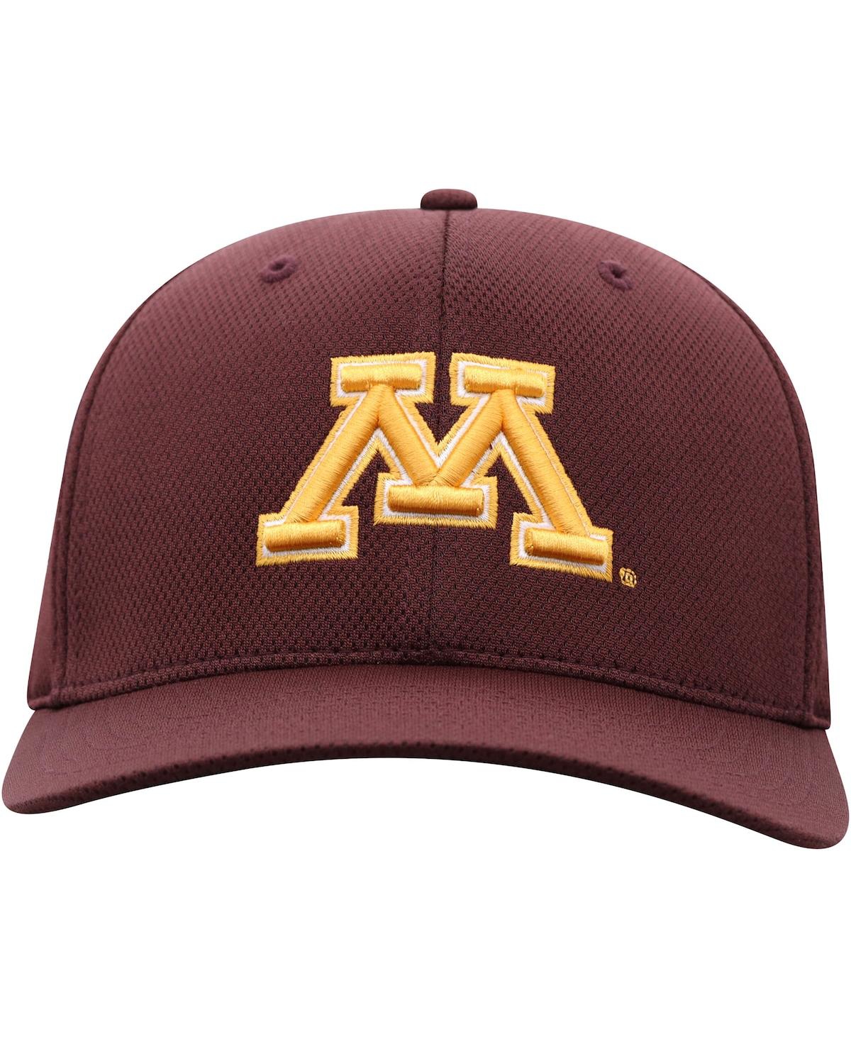Shop Top Of The World Men's  Maroon Minnesota Golden Gophers Reflex Logo Flex Hat