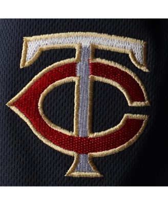 Men's Navy Minnesota Twins Big and Tall Mesh Shorts
