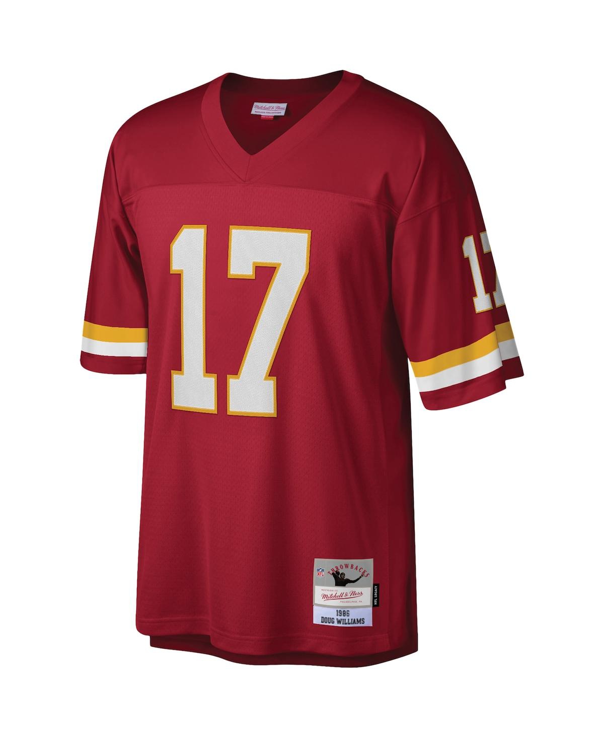 Men's Mitchell & Ness Doug WilliamsWashington Football Team Legacy Replica Jersey - Burgundy