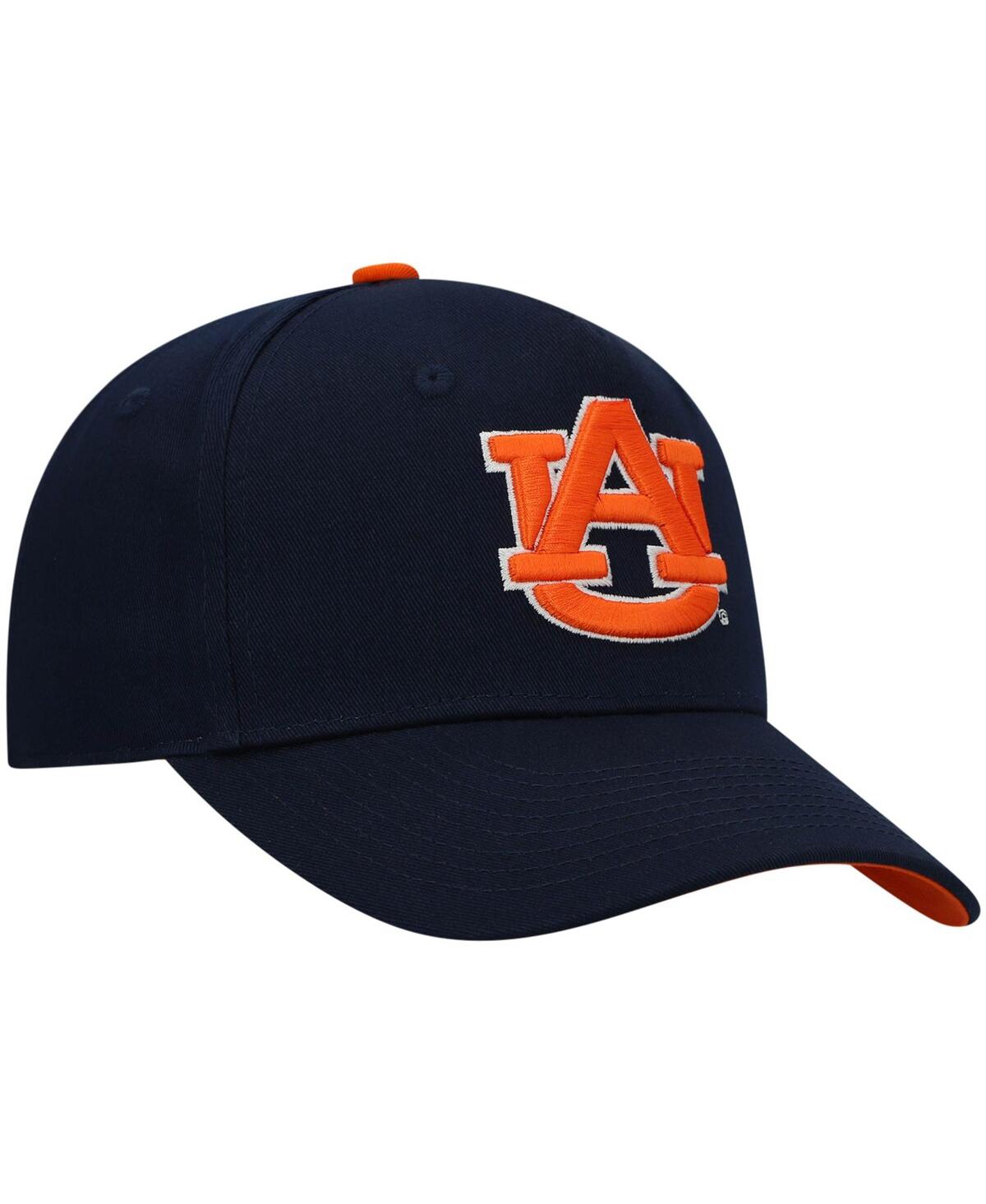 Shop Outerstuff Big Boys Navy Auburn Tigers Precurved Snapback Hat