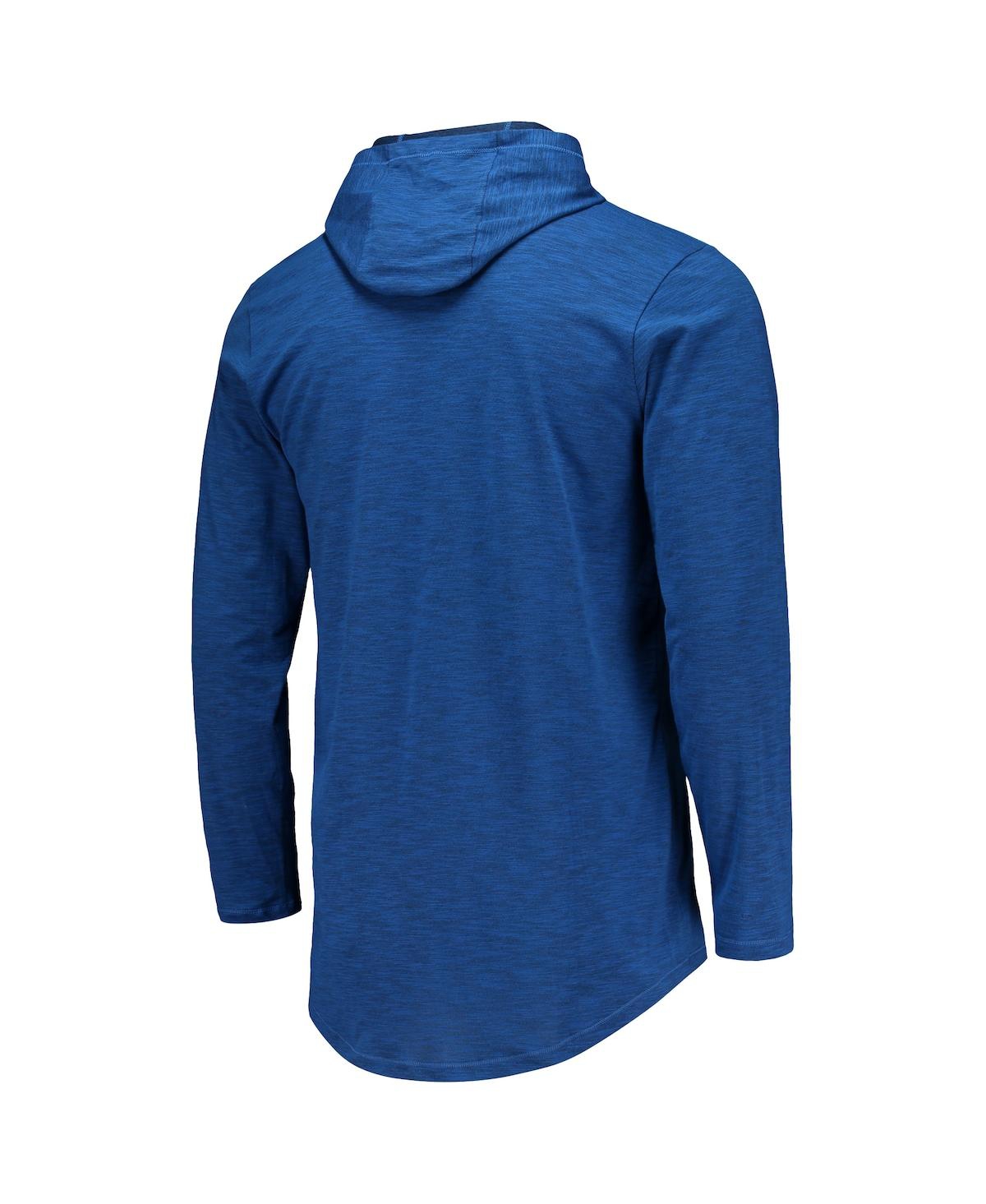 Men's NikeFlorida Gators Slub Space-Dye Performance Long Sleeve Hoodie T-shirt - Royal