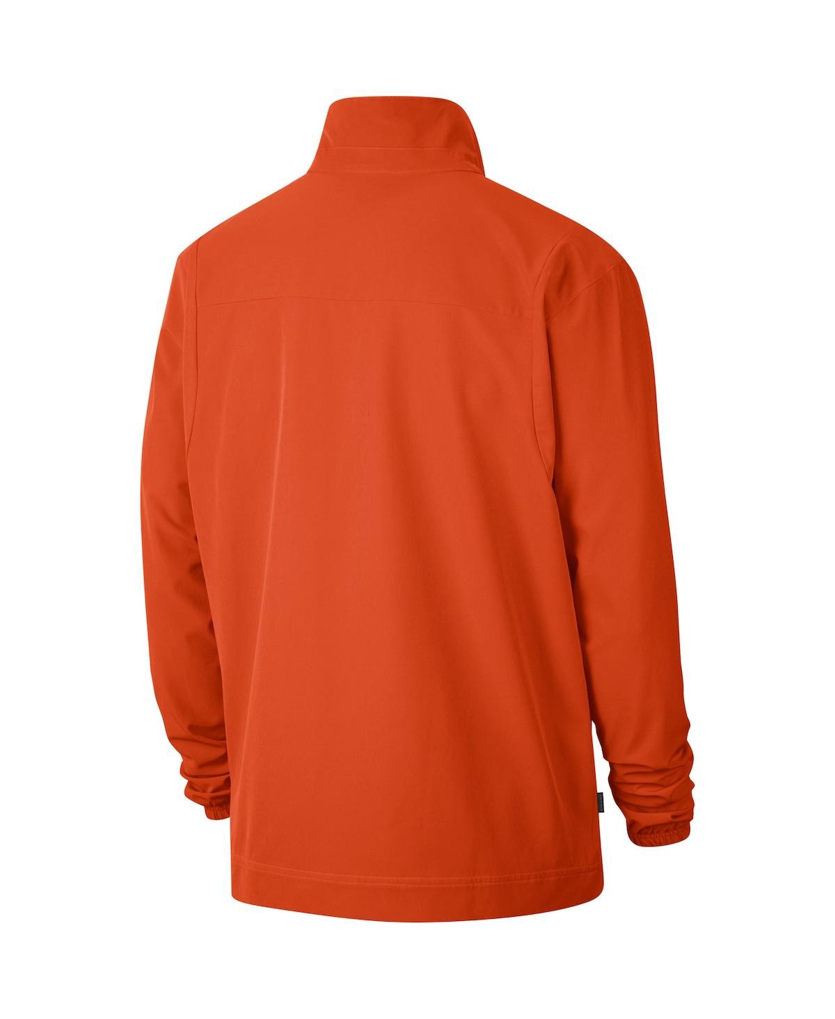 Shop Nike Men's  Orange Clemson Tigers 2021 Sideline Full-zip Jacket