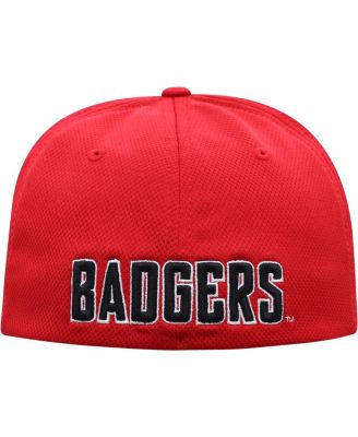 Men's Red Wisconsin Badgers Reflex Logo Flex Hat