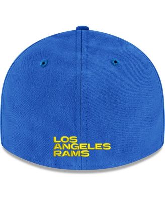 Men's Royal Los Angeles Rams Omaha Low Profile 59Fifty Fitted Team Hat
