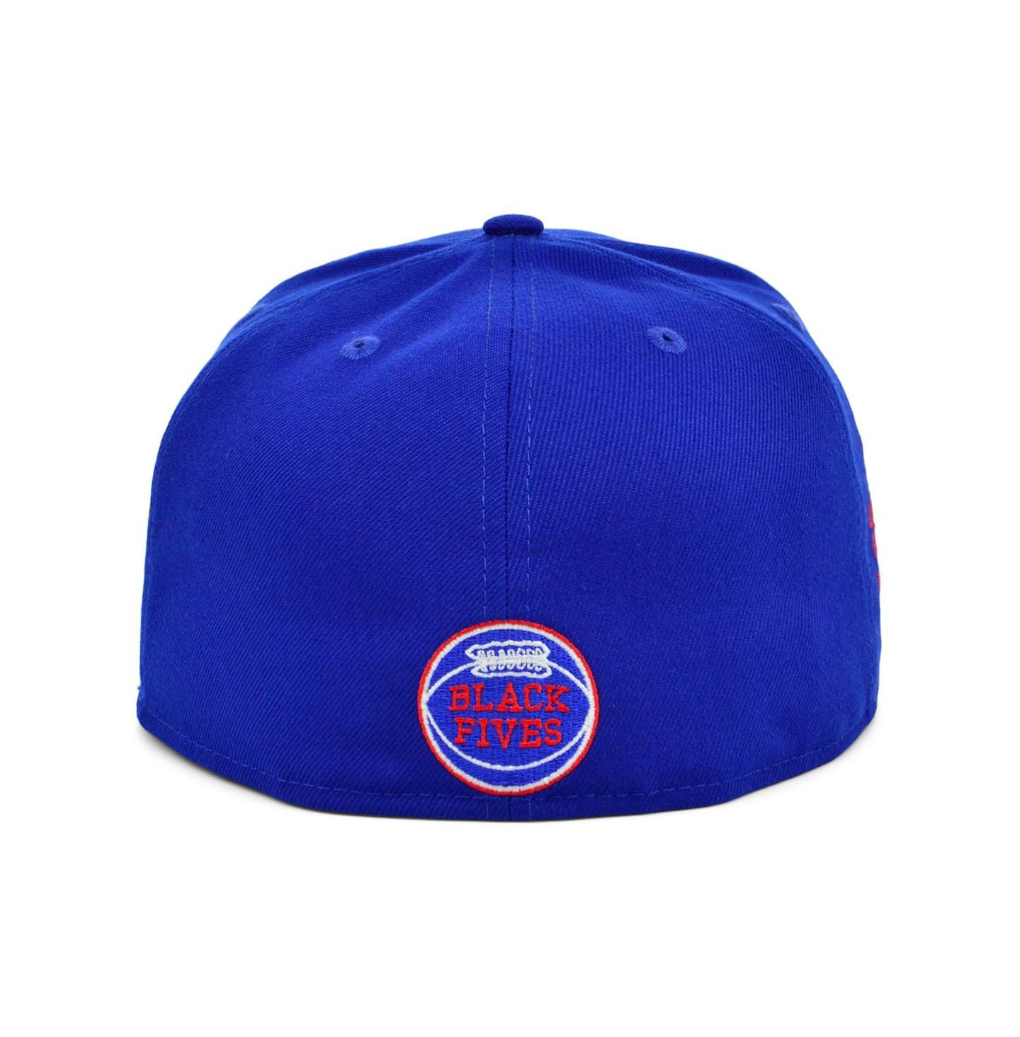 Мужская кепка Physical Culture Royal Los Angeles Red Devils Black Fives Fitted Hat — фото 5