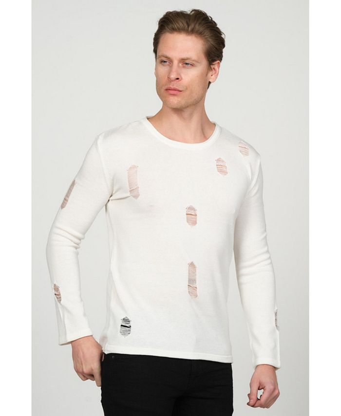 RON TOMSON Men's Modern Distorted Sweater - Macy's