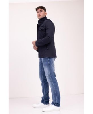 Men's Modern Epaulette Shoulder Sports Jacket