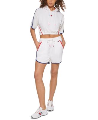 Tommy Hilfiger Women's Terry Shorts Winter White - XL