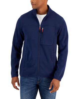 Club Room Men's Full-Zip Fleece Sweater, Created for Macy's - Macy's