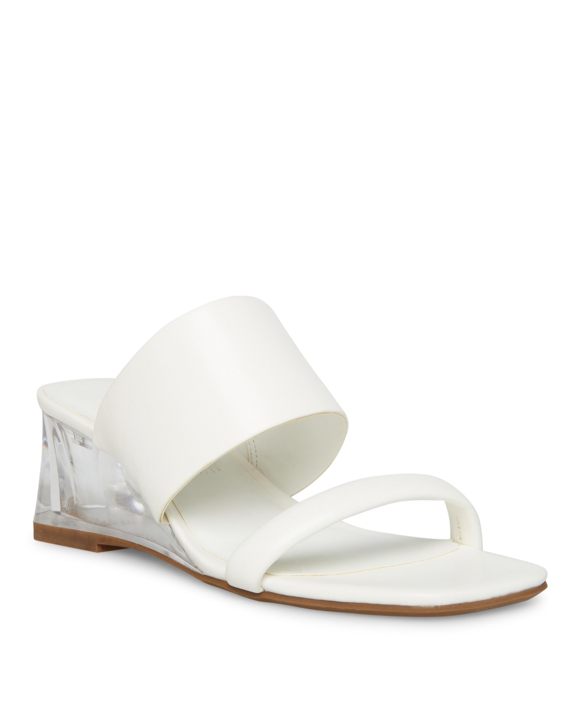Anne klein sandals white hot sale