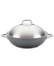 Sedona 7.5-Qt. Jumbo Nonstick Covered Wok Pan - Macy's