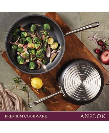 Anolon Accolade Square Grill Pan, 11, Forged Hard Anodized