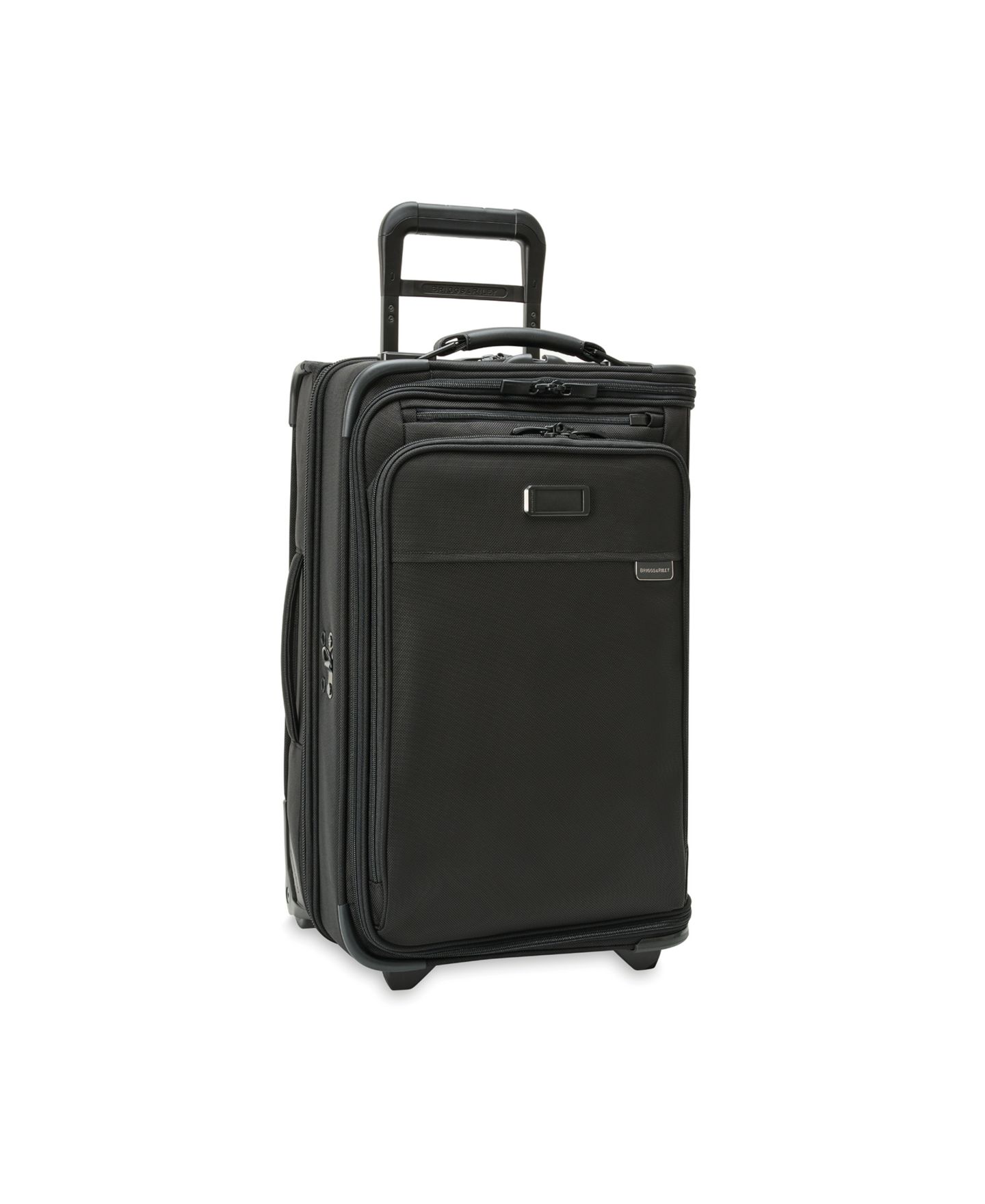 Сумка Briggs & Riley Baseline Tall Carry-On 2-Wheel Garment, цвет: Чёрный — фото 2