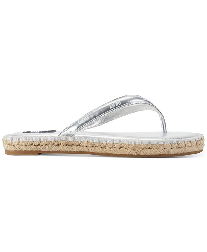 DKNY Women's Tabatha Espadrille Flip Flop Sandals Macy's