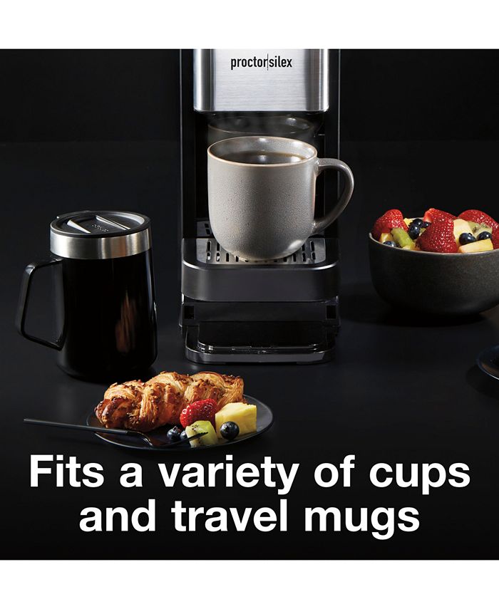 Proctor Silex SingleServe Coffee Maker with 40oz. Reservoir Macy's