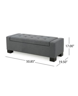 Guernsey Storage Ottoman