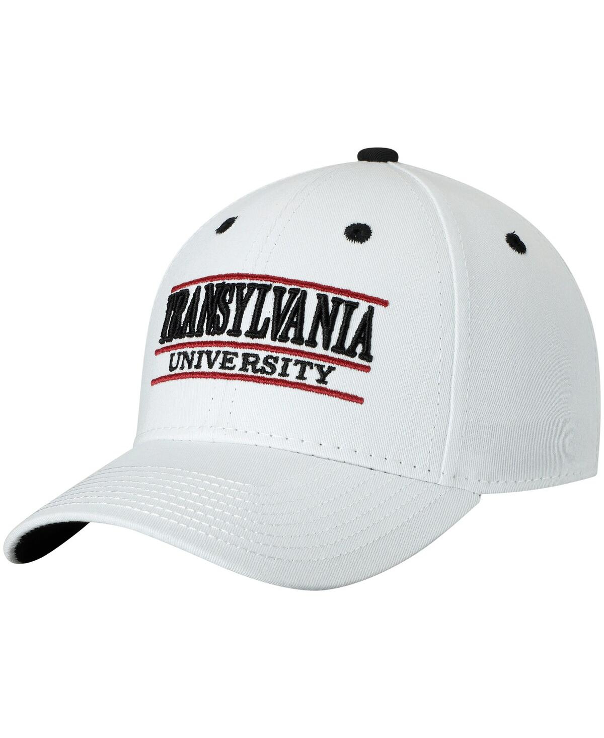 Men's The Game White Transylvania Pioneers Classic Bar Structured Adjustable Hat - White