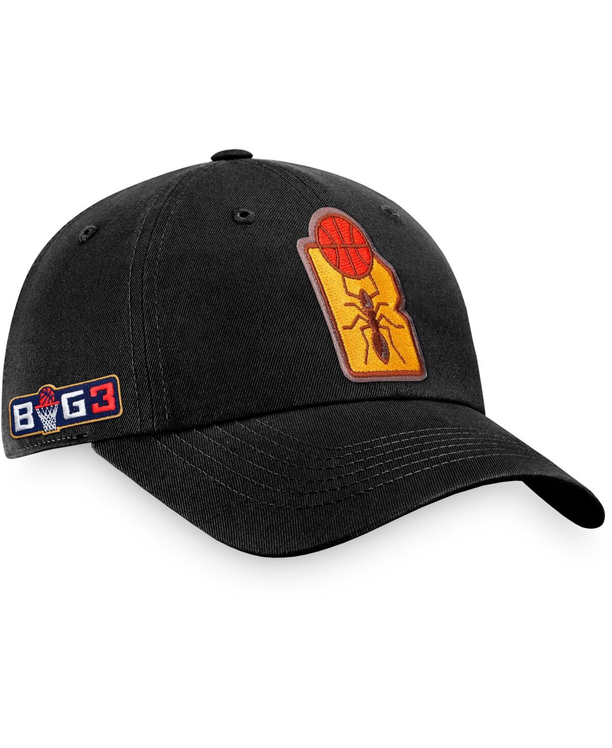 Fanatics Men's  Black Bivouac Core Adjustable Hat In Black