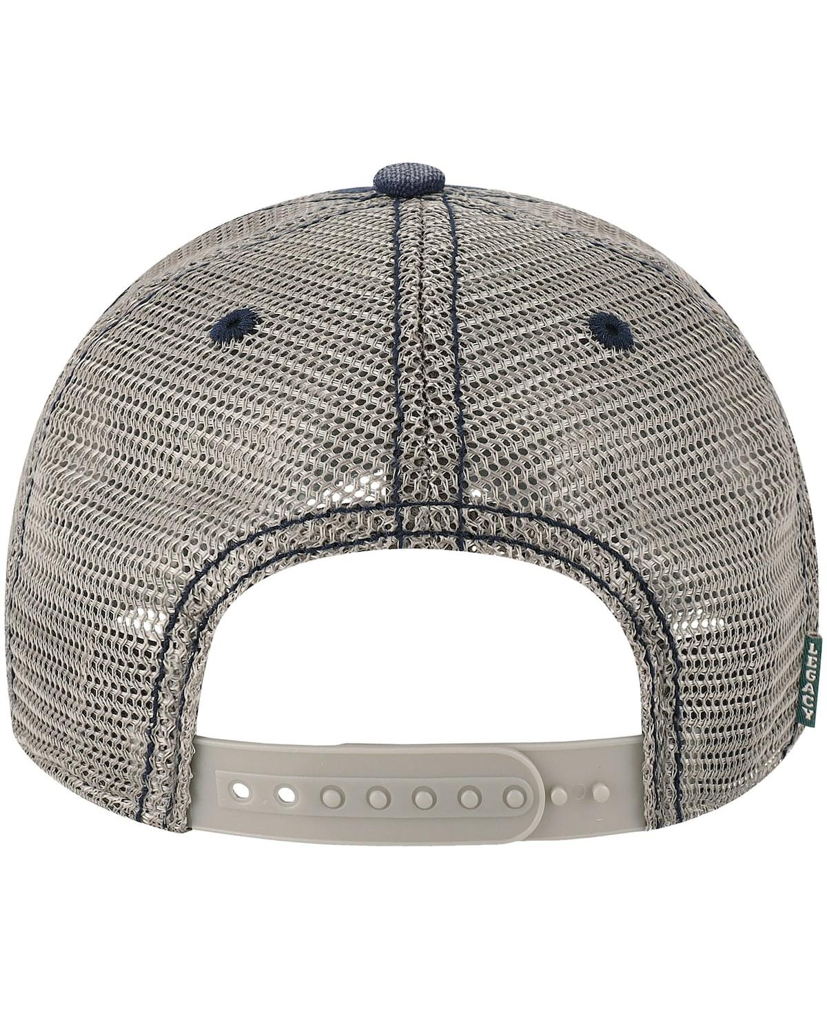 LEGACY ATHLETIC MEN'S NAVY VILLANOVA WILDCATS SUNSET DASHBOARD TRUCKER SNAPBACK HAT 