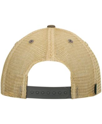 Men's Gray Kansas State Wildcats Legacy Point Old Favorite Trucker Snapback Hat