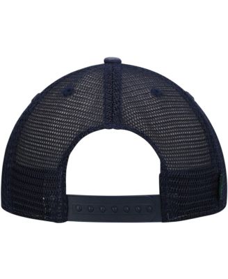 Men's Navy Auburn Tigers Sun & Bars Dashboard Trucker Snapback Hat