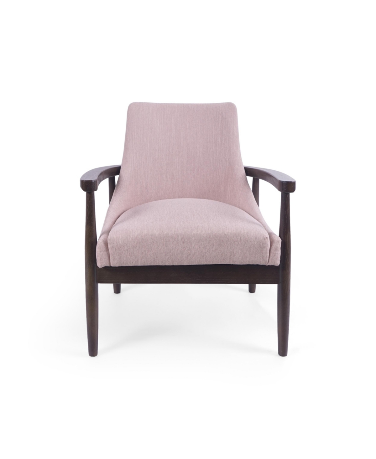Shop Noble House Allamar Club Chair In Blush