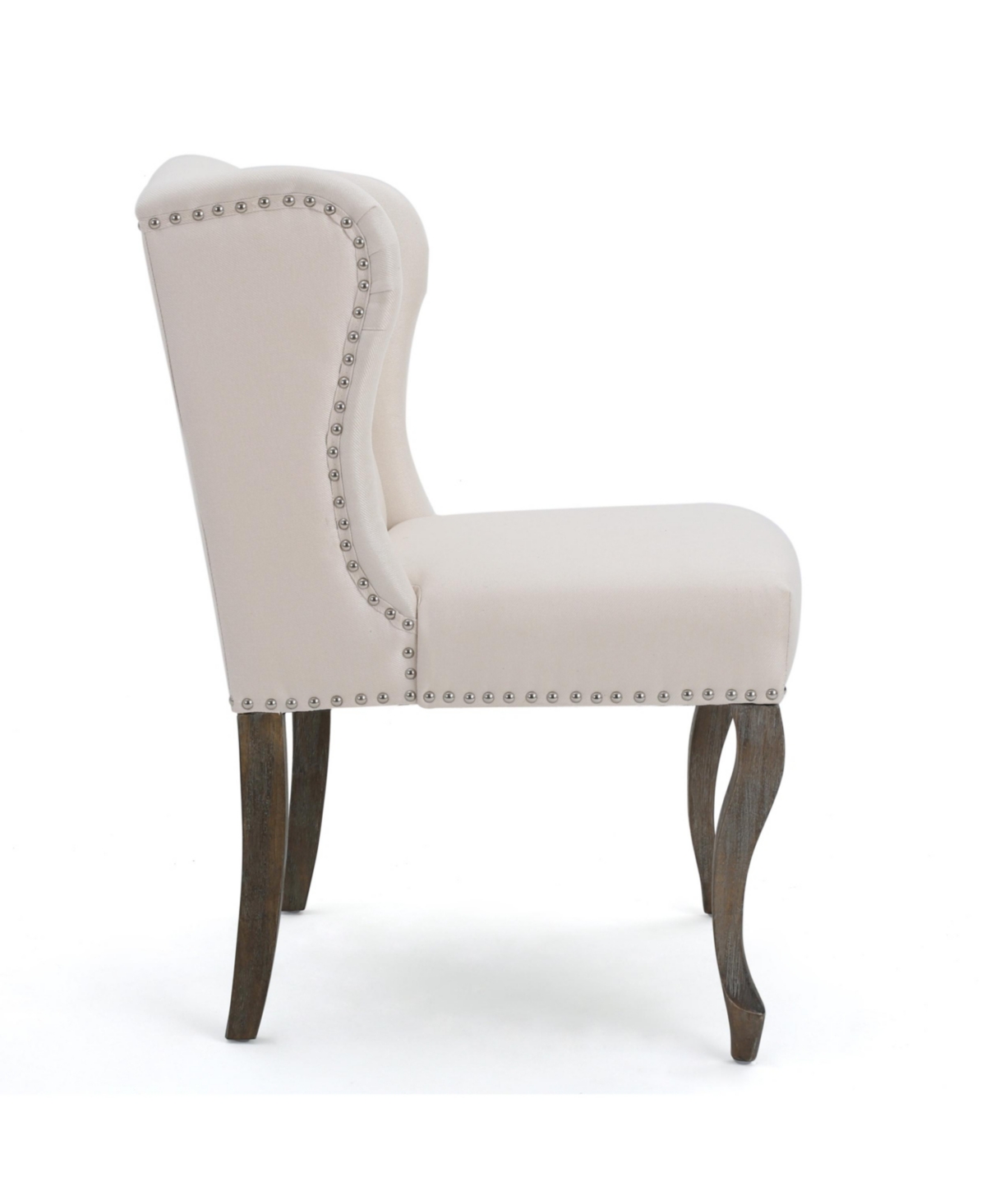 Shop Noble House Niclas Fabric Chair In Beige