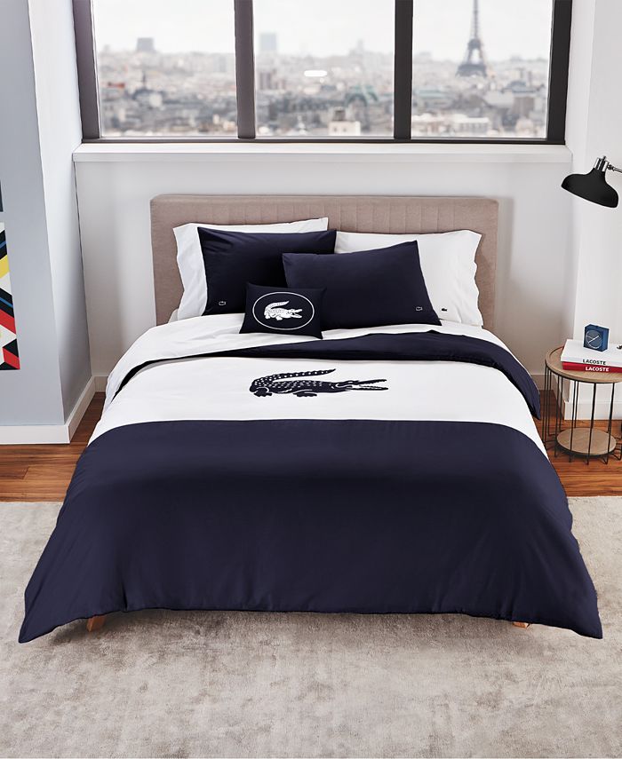 Lacoste Home Crew 4Pc. Comforter Set, King Macy's