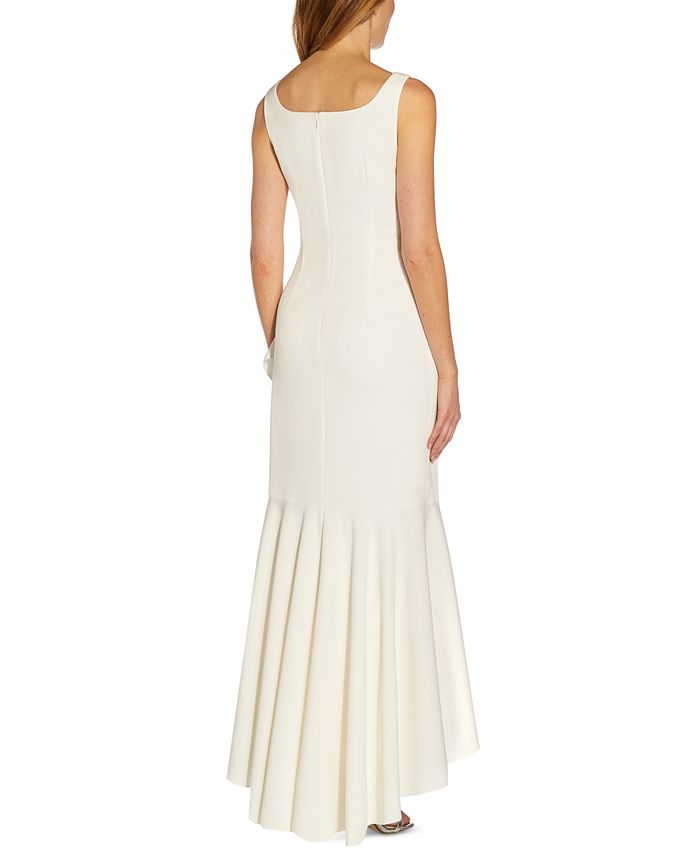 Adrianna Papell Women's Ruffled High-Low Gown - Macy's