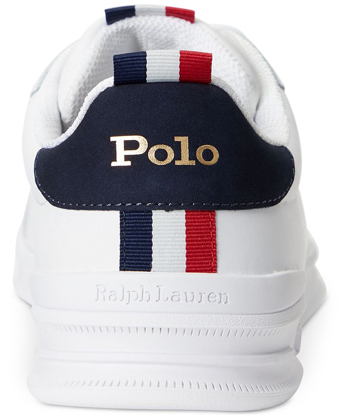Polo Ralph Lauren Men #39 s Heritage Court II Leather Sneaker Macy #39 s