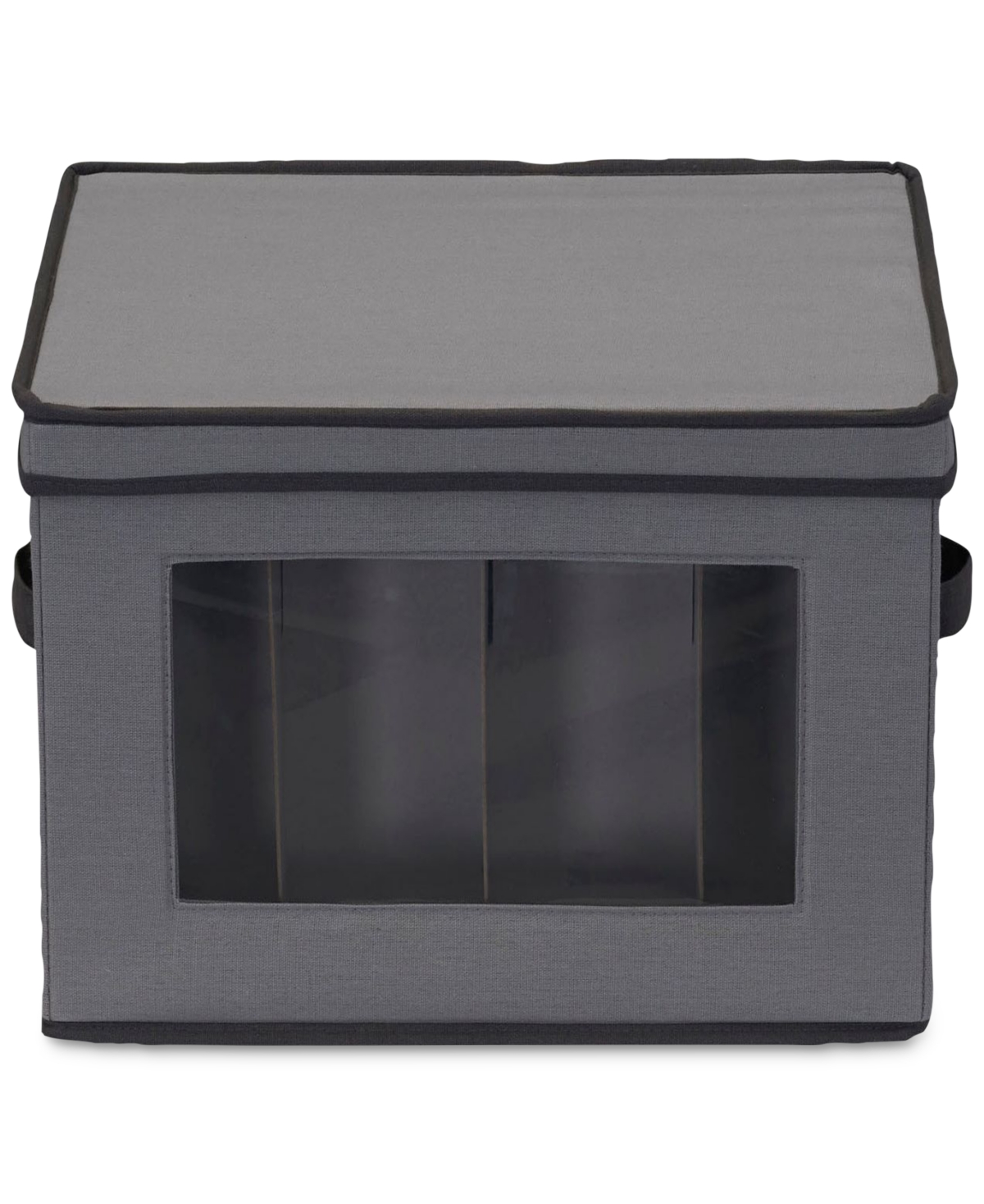 Household Essentials Champagne Flute Storage Box In Gray
