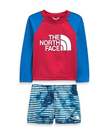 Toddler Boys Sun T-shirt and Shorts, 2 Piece Set