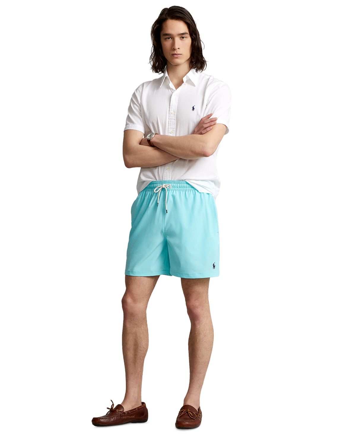 Polo Ralph Lauren Shorts Mit Kordelzug In Blue