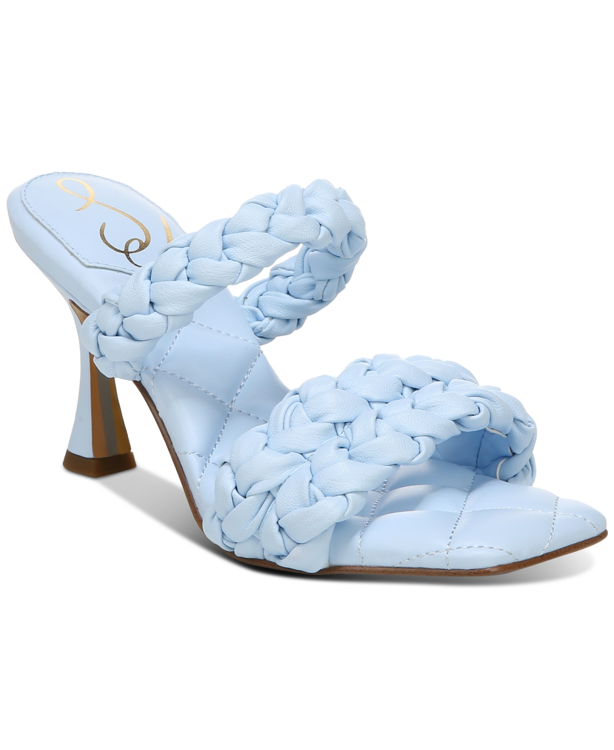 Sam Edelman Women's Meghan Braided Dress Sandals Women's Shoes In Riviera Blue