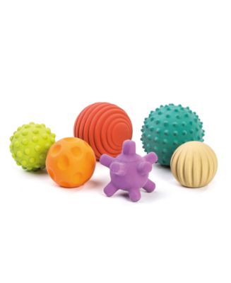 MINILAND Eco Sensory Balls Set, 6 Pieces - Macy's