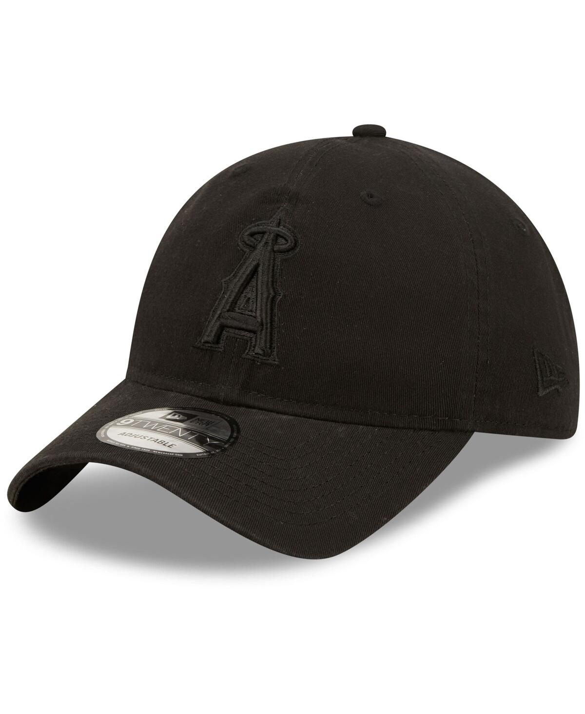 Men's New Era Los Angeles AngelsOnCore Classic 2.0 9Twenty Adjustable Hat - Black