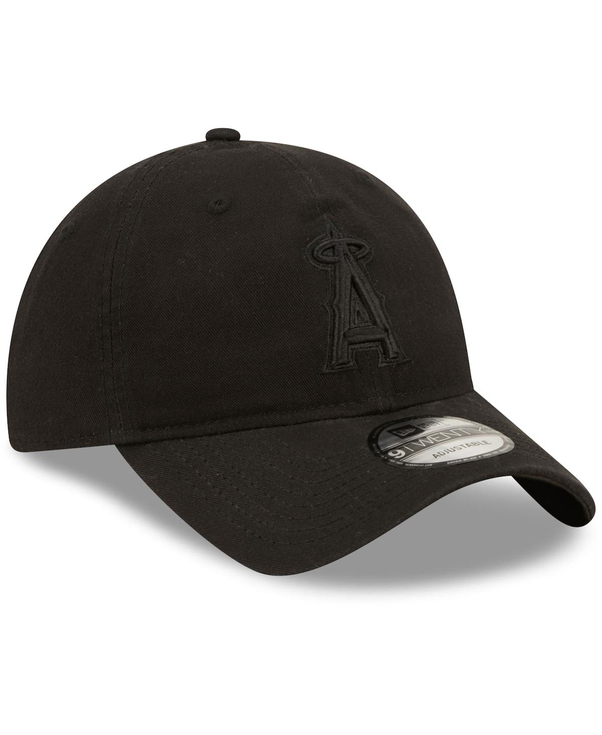 Men's New Era Los Angeles AngelsOnCore Classic 2.0 9Twenty Adjustable Hat - Black