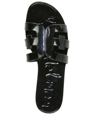 Women's Bay Logo Emblem Jelly Slide Sandals