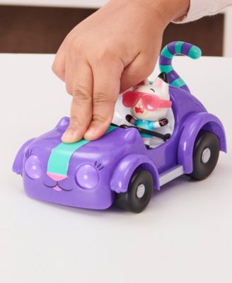 Gabby's Dollhouse Carlita Toy Car with Pandy Paws Collectible Figure and 2 Accessories
