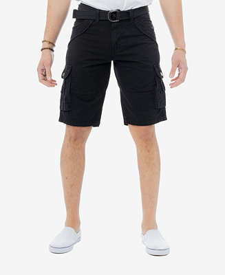 X-Ray Men's Belted Double Pocket Cargo Shorts - Macy's