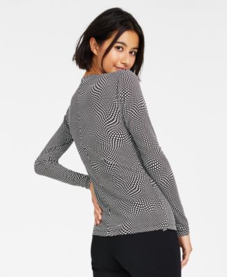Alfani Women's Long-Sleeve Ruched Top 