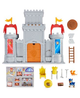 Paw Patrol, Rescue Knights Castle Hq Changing 11-Piece Playset with Chase and Mini Dragon Draco Action Figures, Kids Toys for Ages 3 and up