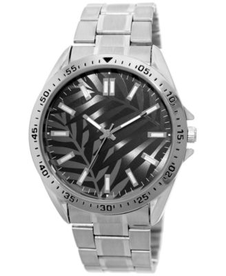 Photo 1 of INC International Concepts Silver-Tone Metal Bracelet Watch 45mm, 