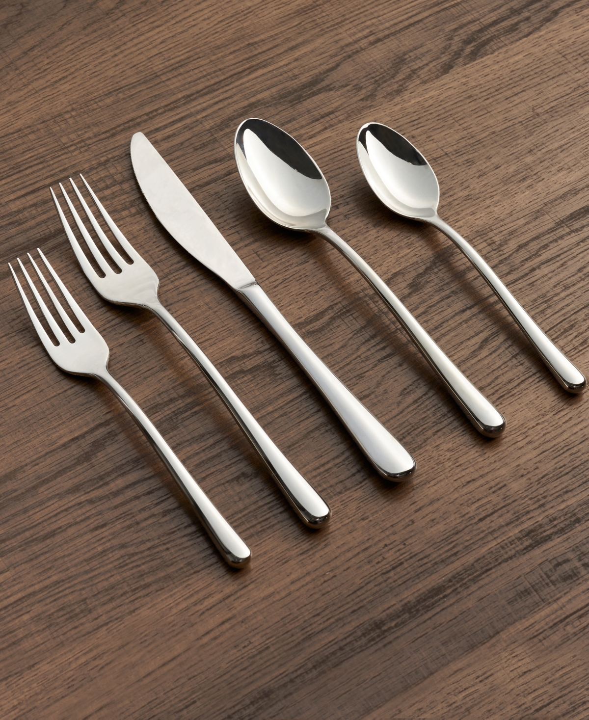 Cambridge Silversmiths Samantha Mirror 20-Piece Flatware Set, Service for 4