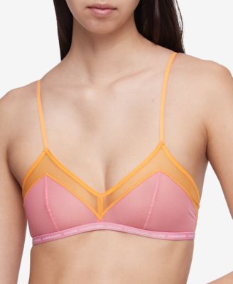 ck one triangle bralette